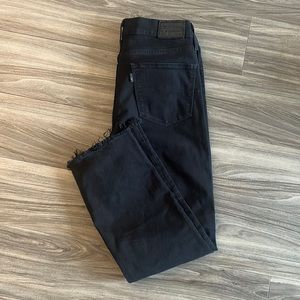 Levi’s High Rise Straight denim